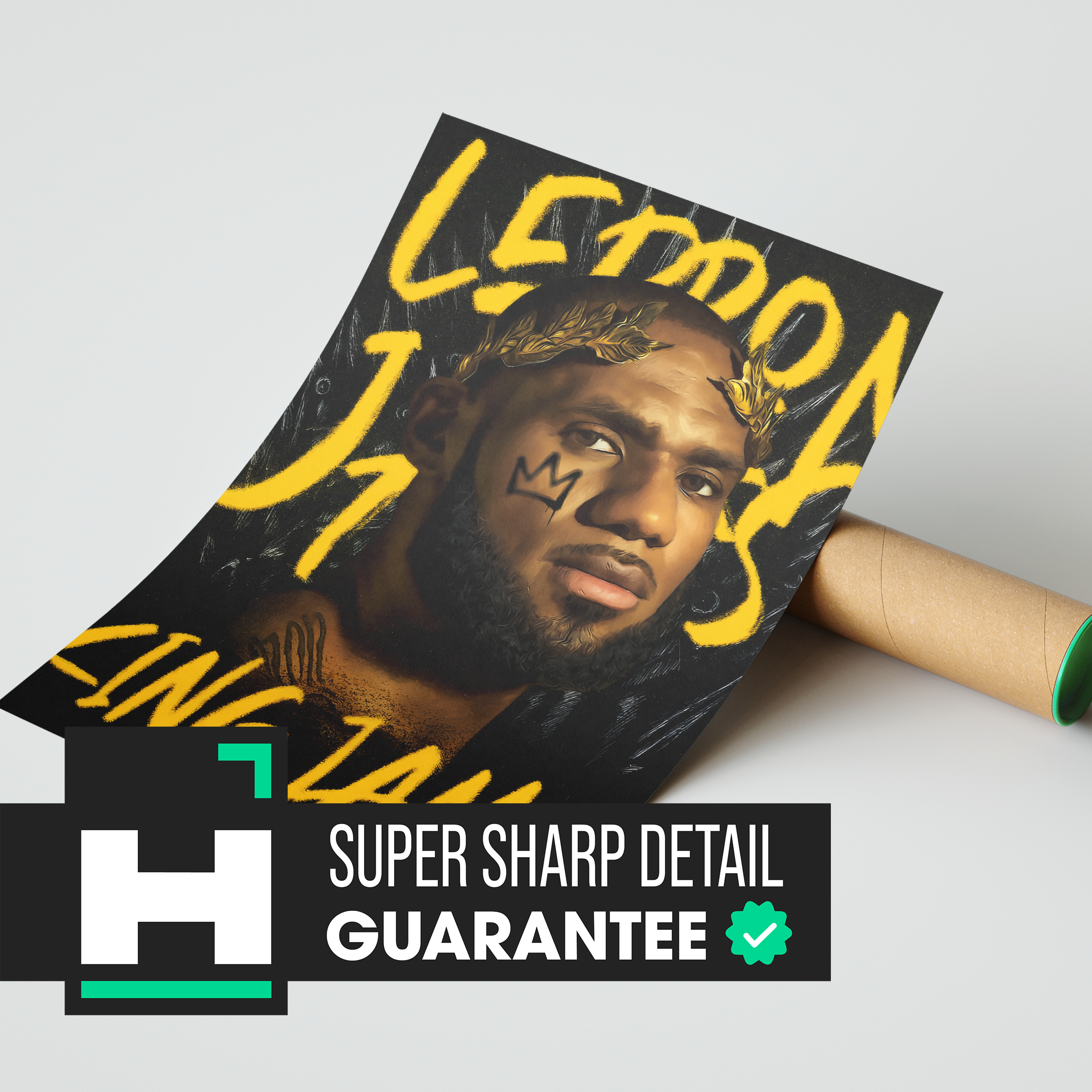 Jordan, Lebron, Kobe Basketball Poster Set