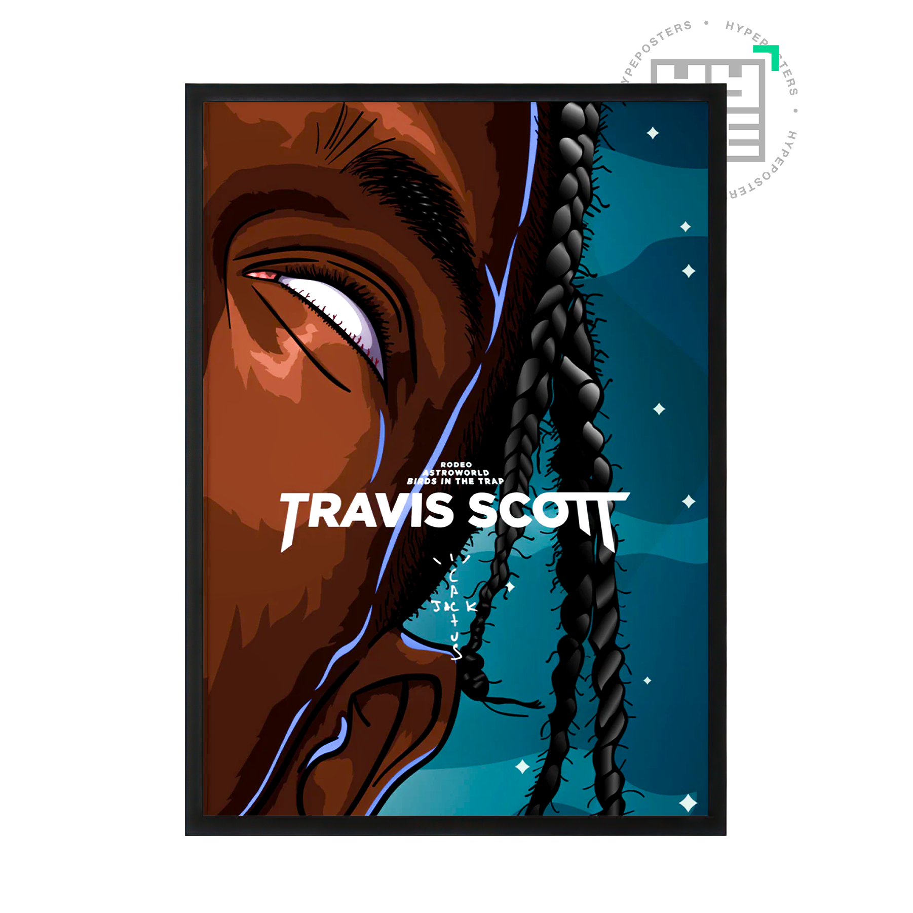 Travis Scott Art Poster