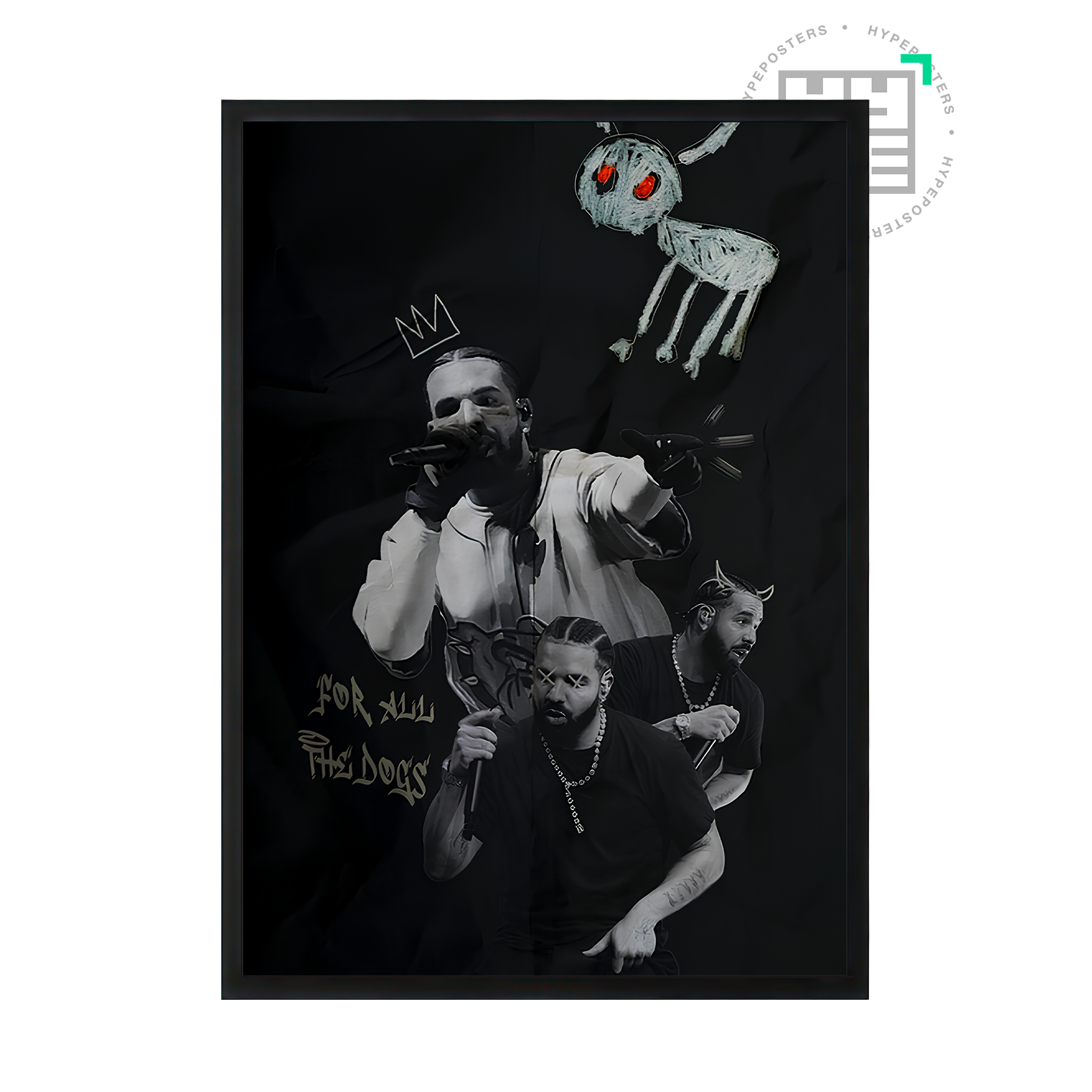 Drake For All The Dogs Poster