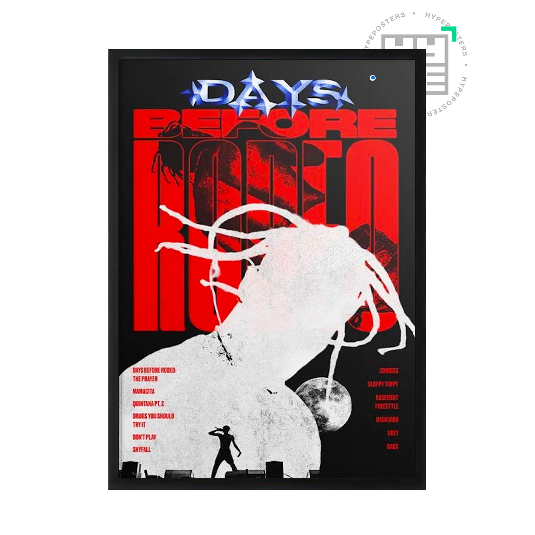 Travis Scott Days Before Rodeo Poster