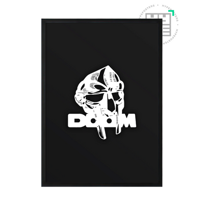 MF Doom Mask Poster | Hype Posters
