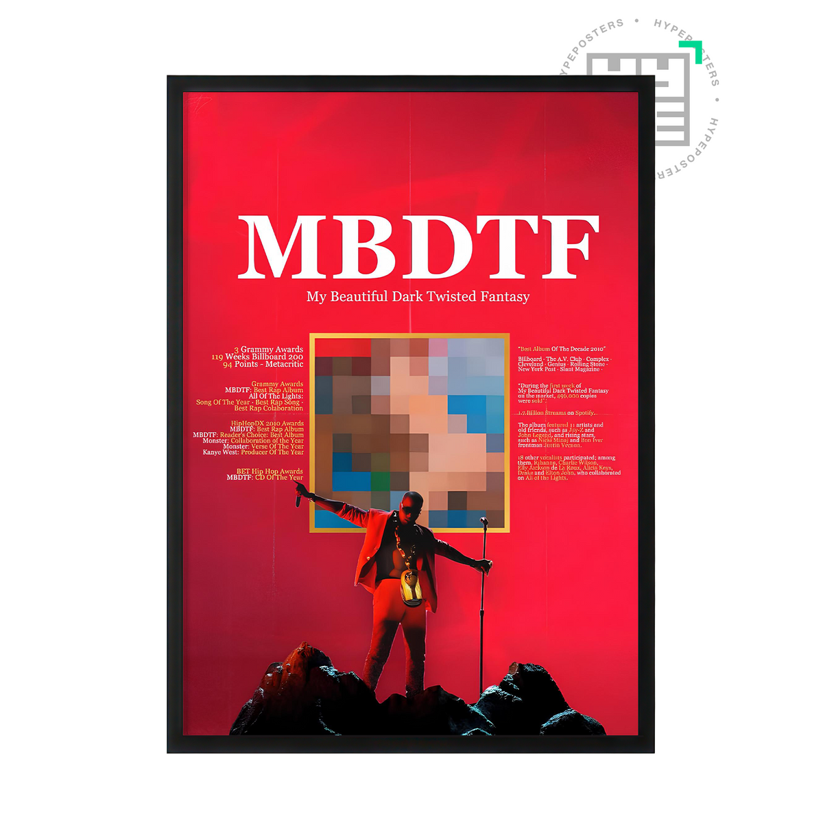 Kanye West MBDTF Poster