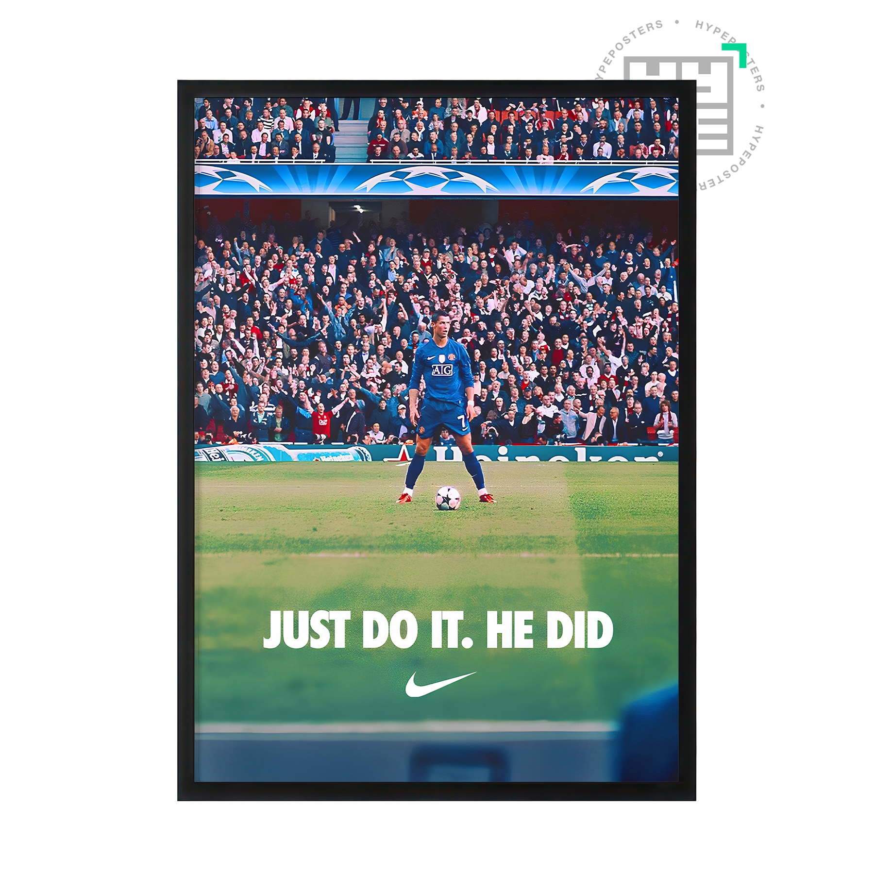 Cristiano Ronaldo 'Never Too Far' Poster