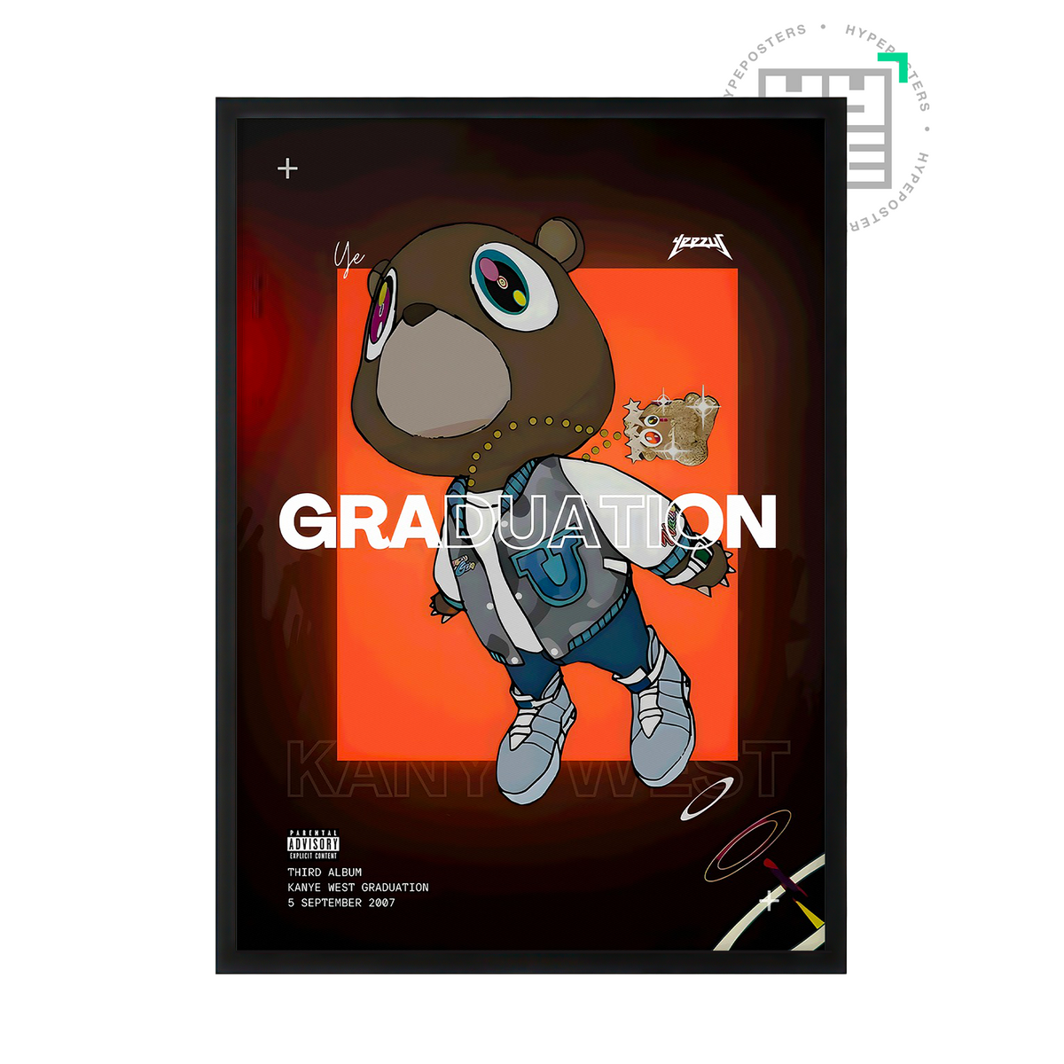Kanye West Graduation Exclusive Poster