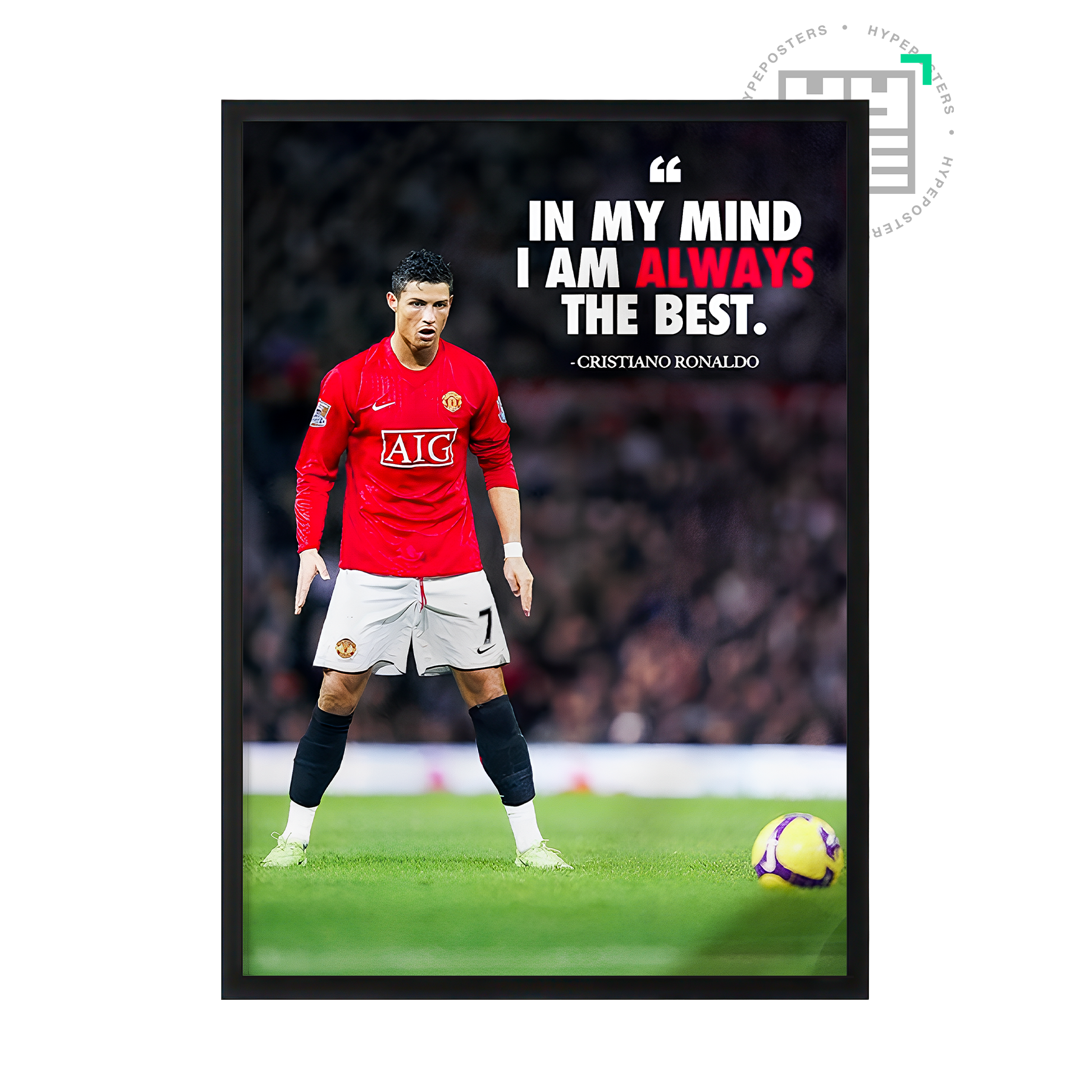 Cristiano Ronaldo 'The Best' Poster