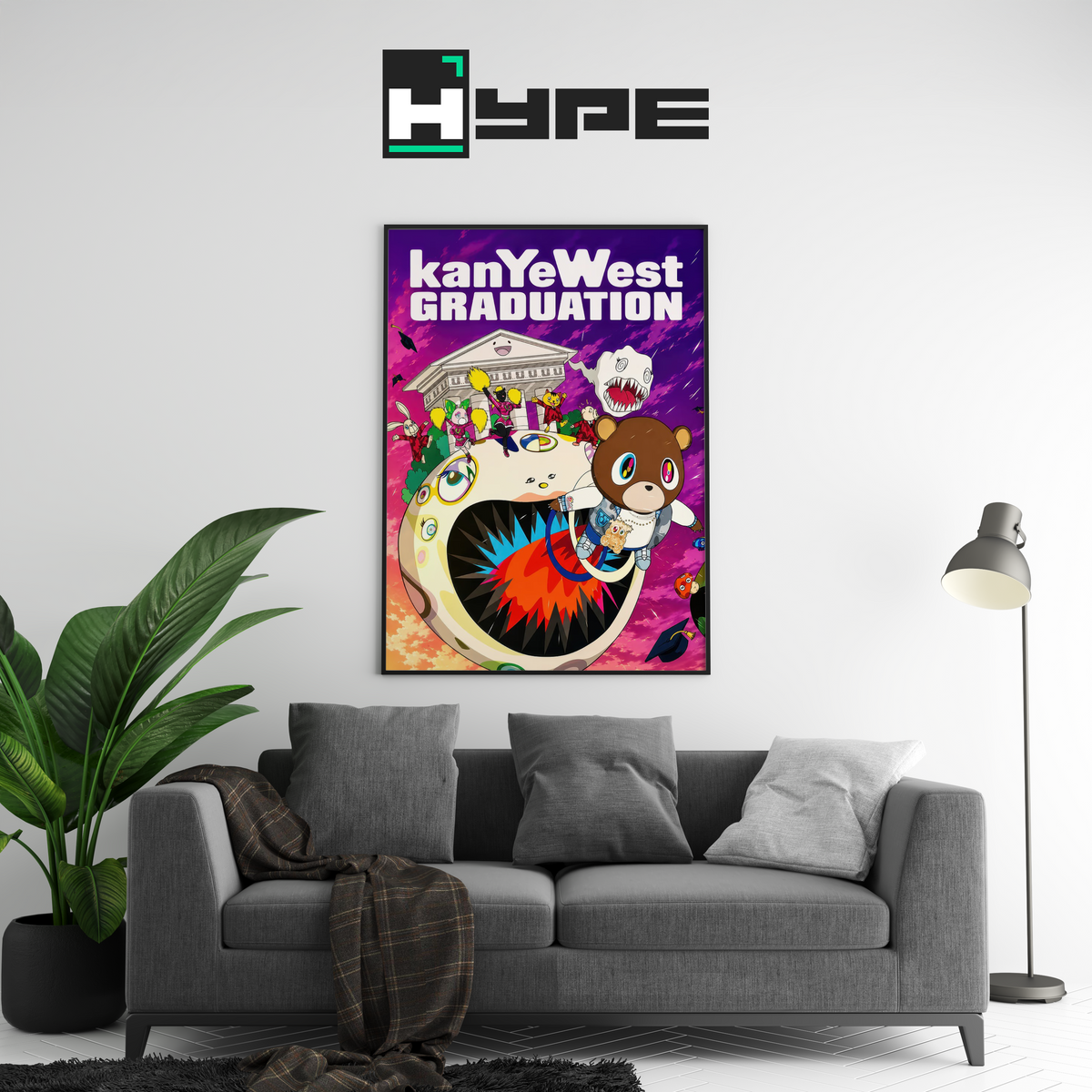 Kanye West Graduation Poster