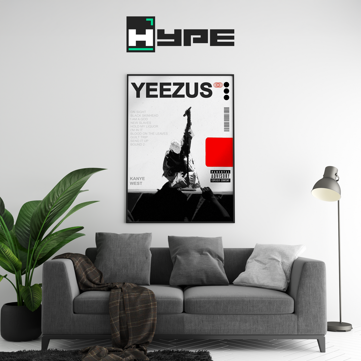 Kanye West Yeezus Poster