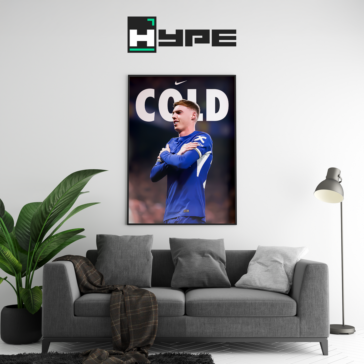 Cole Palmer 'Cold' Poster