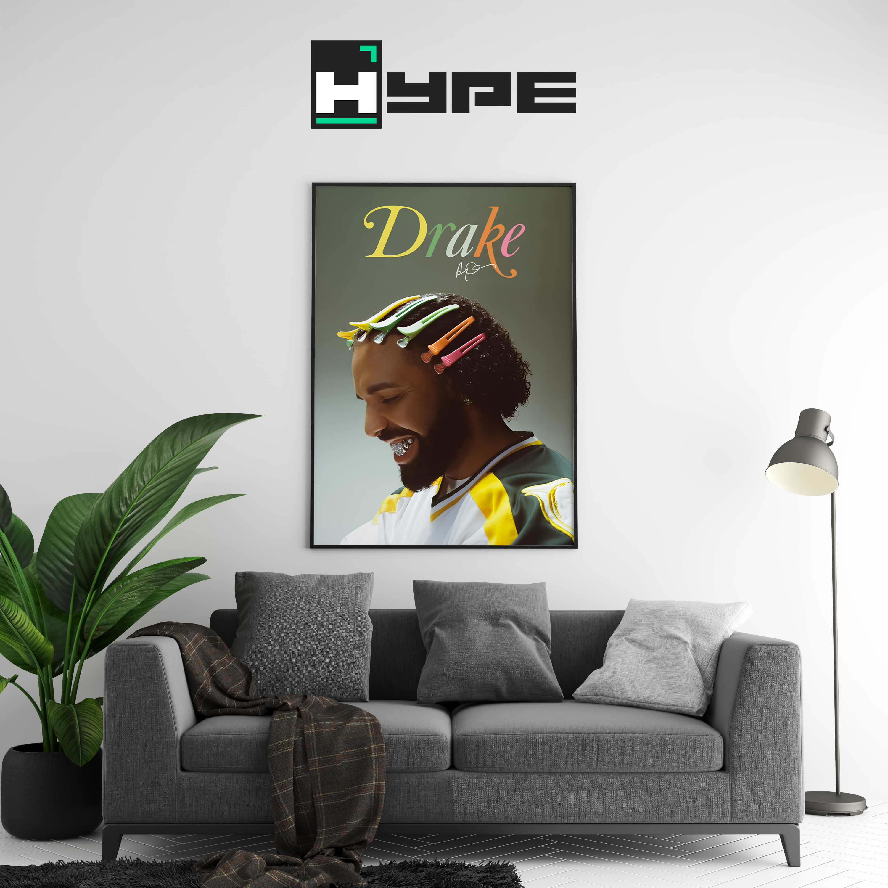 Drake Art Poster