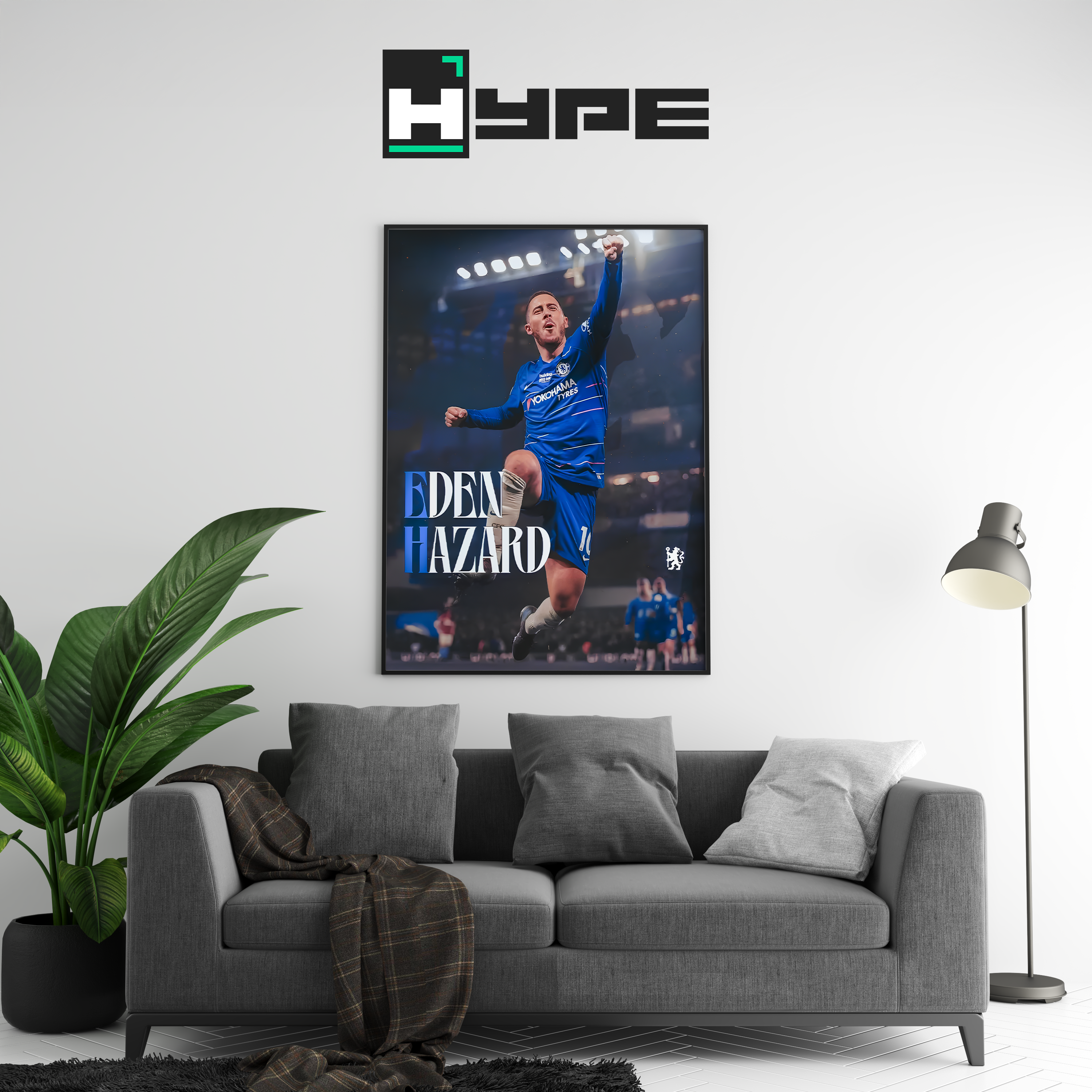 Eden Hazard Poster