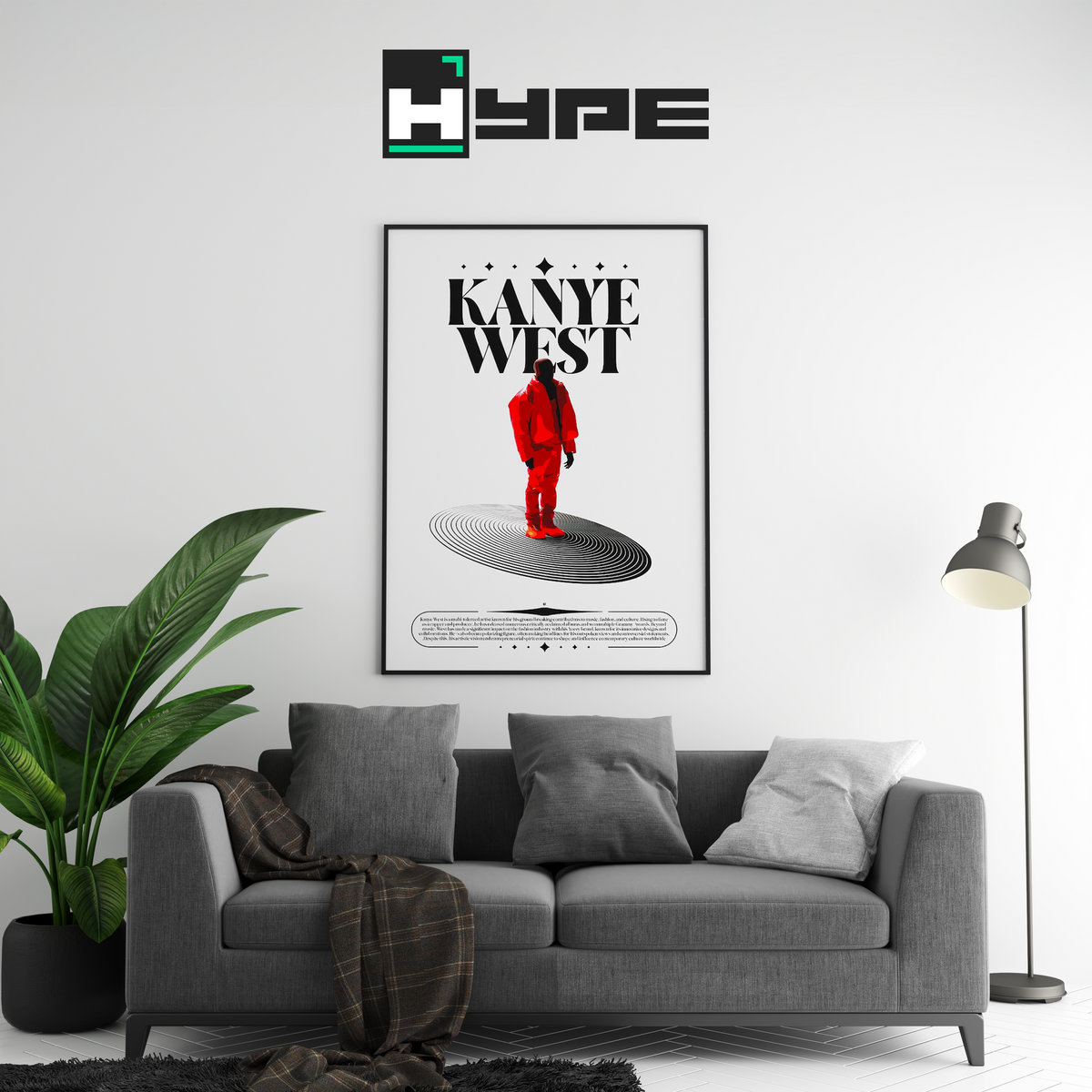 Kanye West Feature Poster