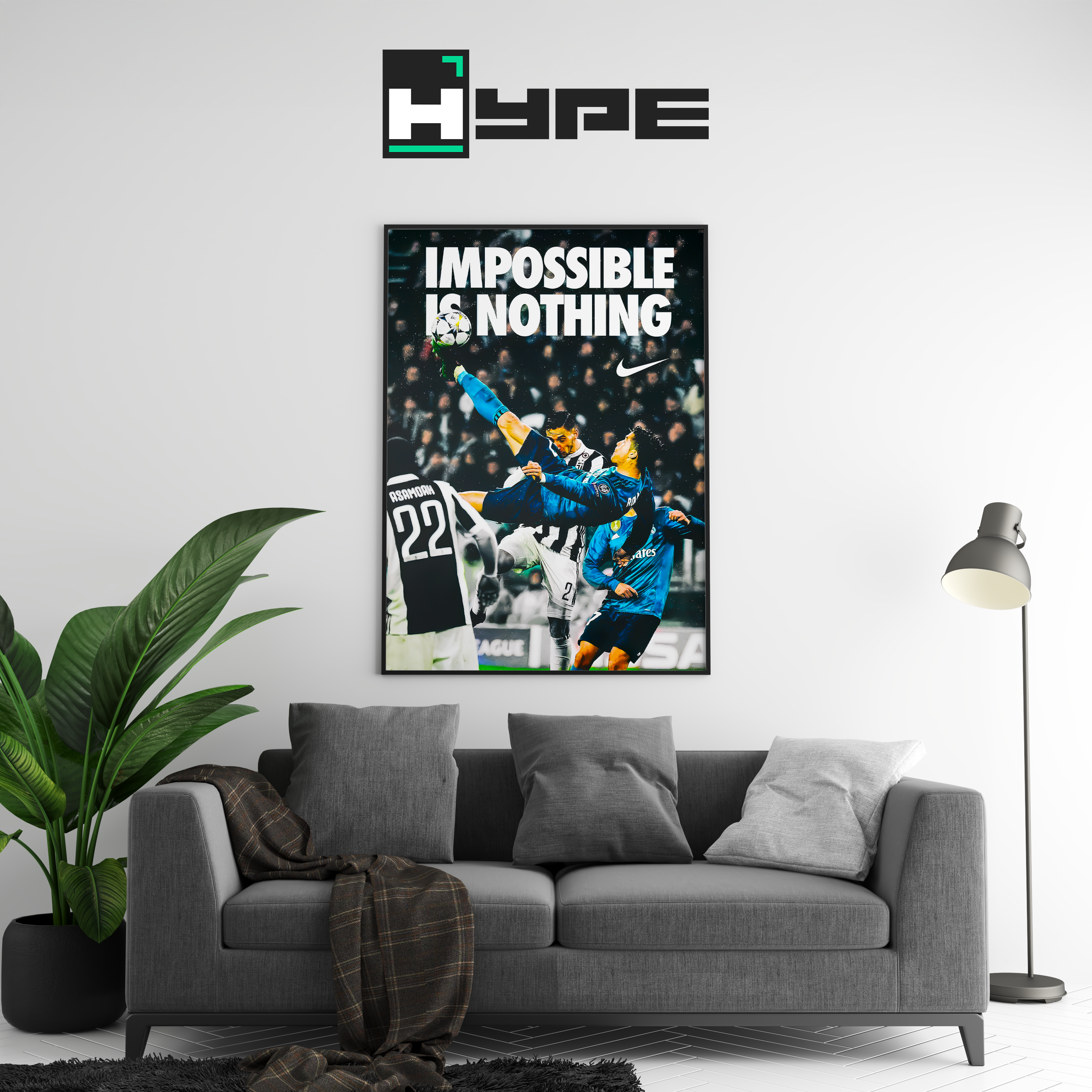 Cristiano Ronaldo 'Impossible Is Nothing' Poster