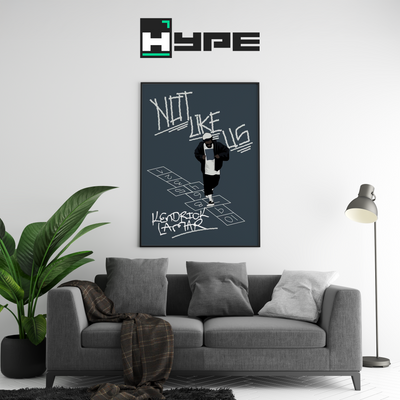 Kendrick Lamar Not Like Us Poster