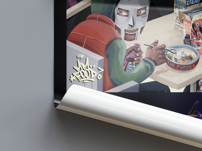 MF DOOM Album Poster Set | Hype Posters