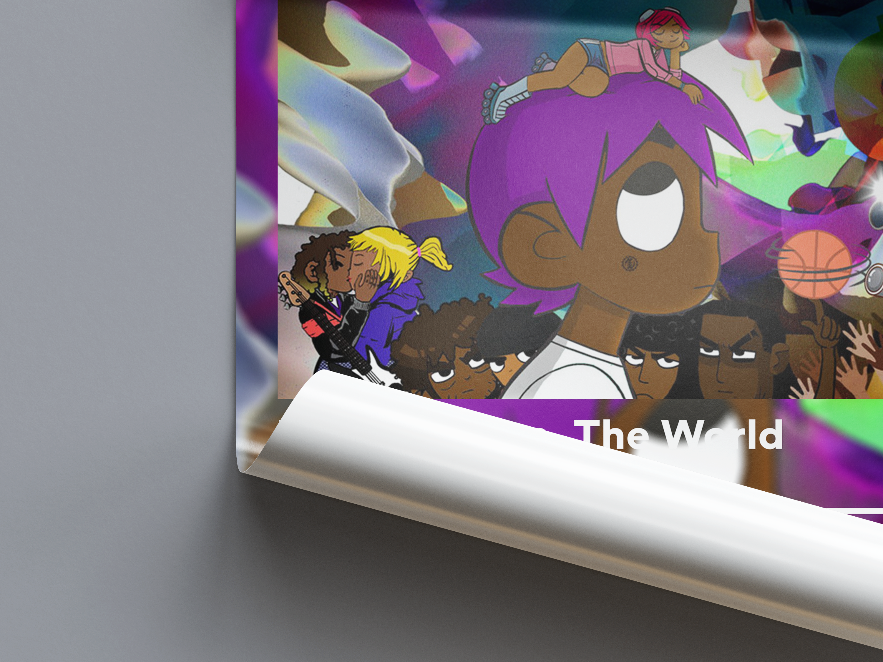 Lil Uzi Vert 'Vs. The World' Album Poster | Hype Posters