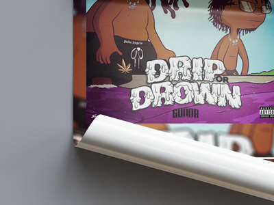 Gunna 'Drip or Drown' Album Poster | Hype Posters