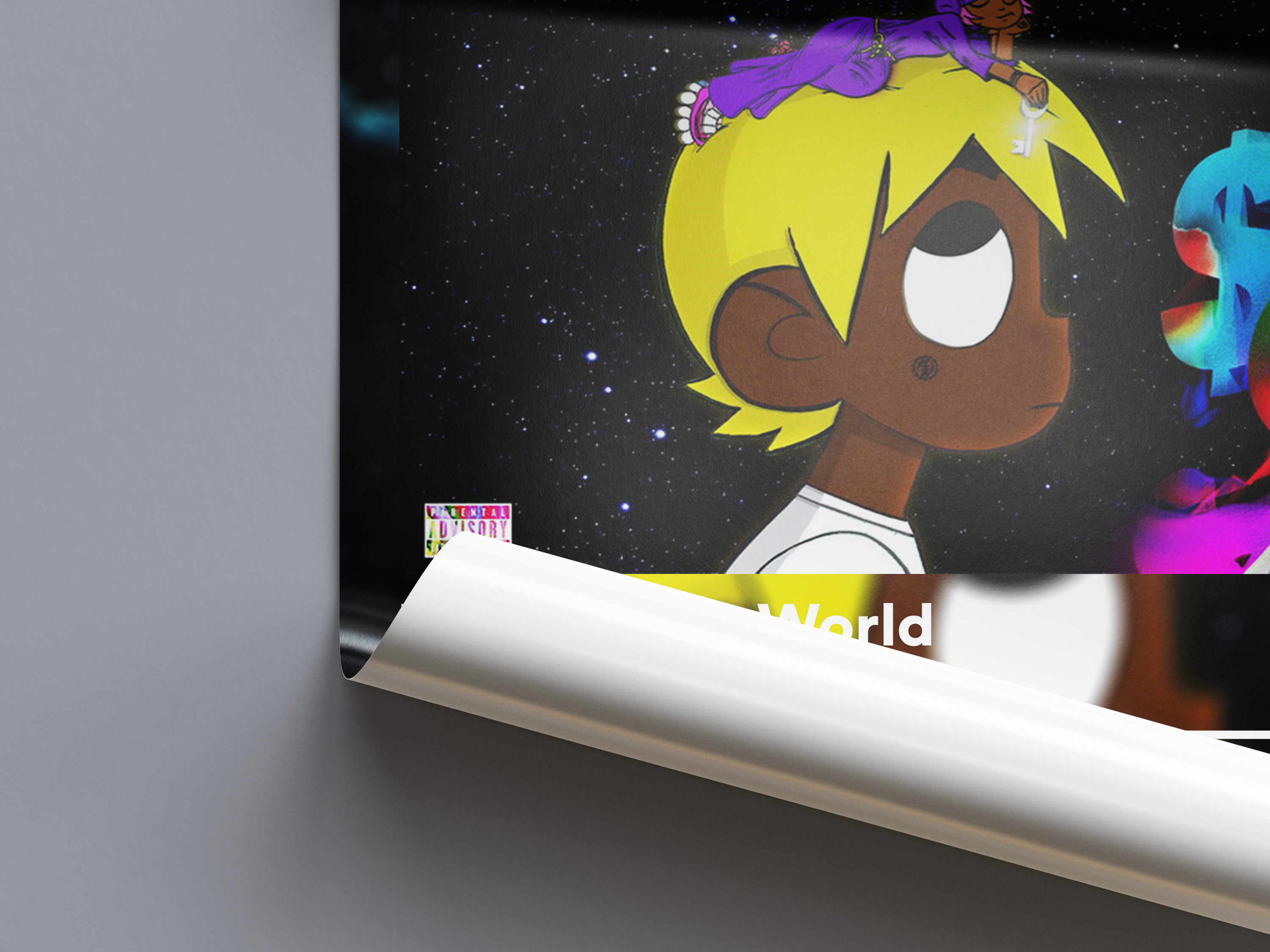 Lil Uzi Vert 'LUV vs. The World' Album Poster | Hype Posters
