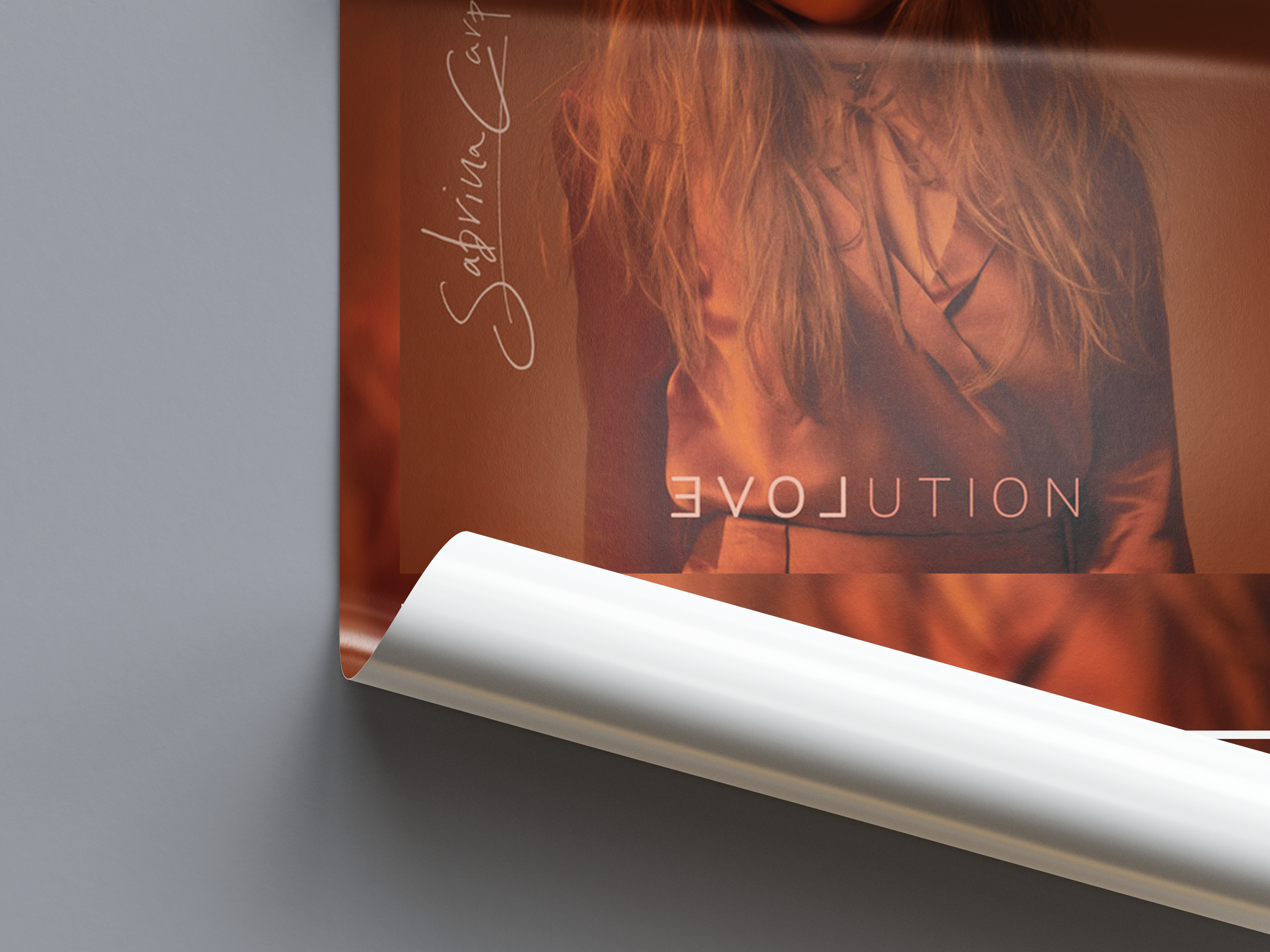Sabrina Carpenter 'EVOLution' Album Poster | Hype Posters
