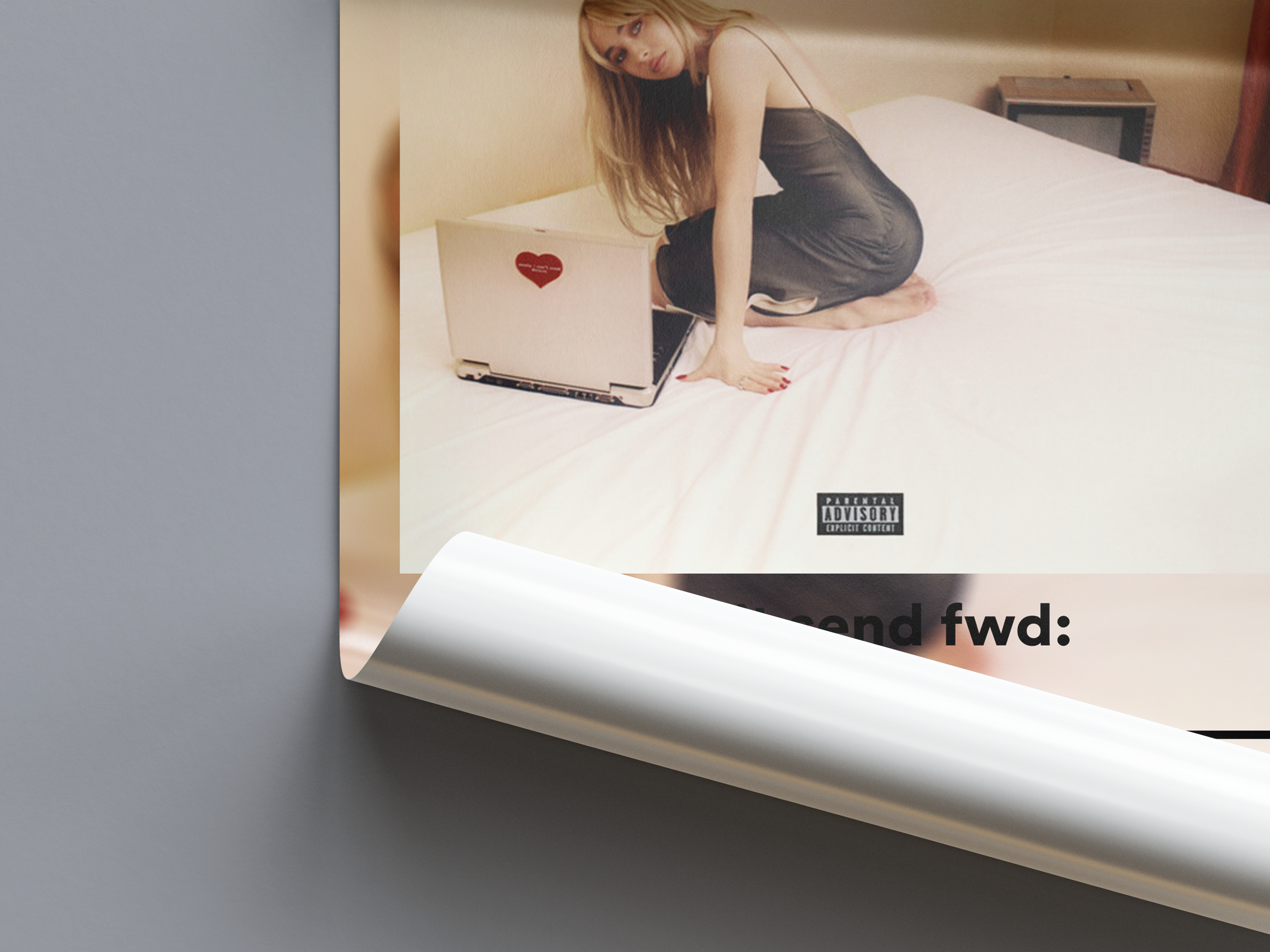Sabrina Carpenter 'emails i cant send fwd' Album Poster | Hype Posters