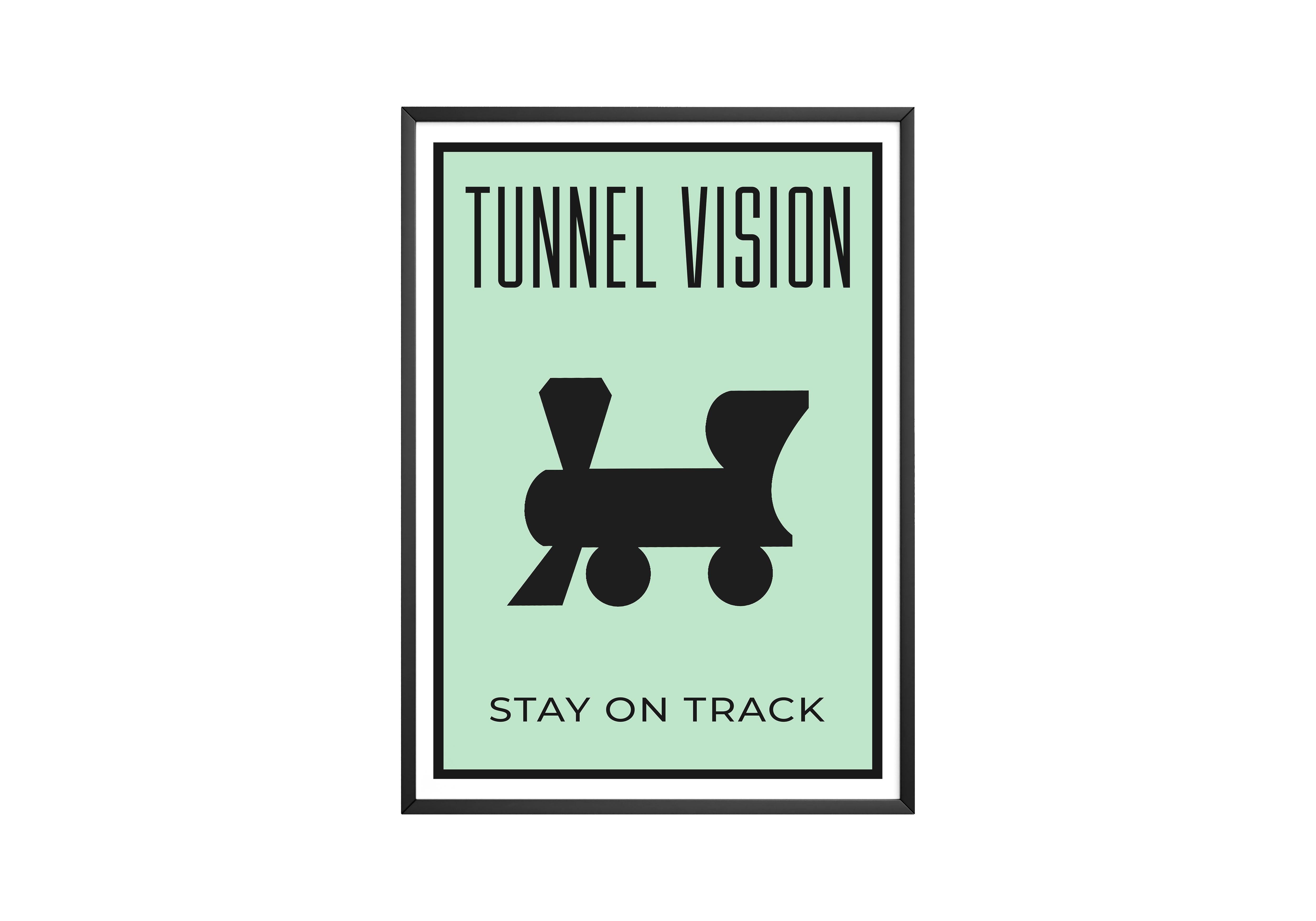 MONOPOLY - TUNNEL VISION | Hype Posters