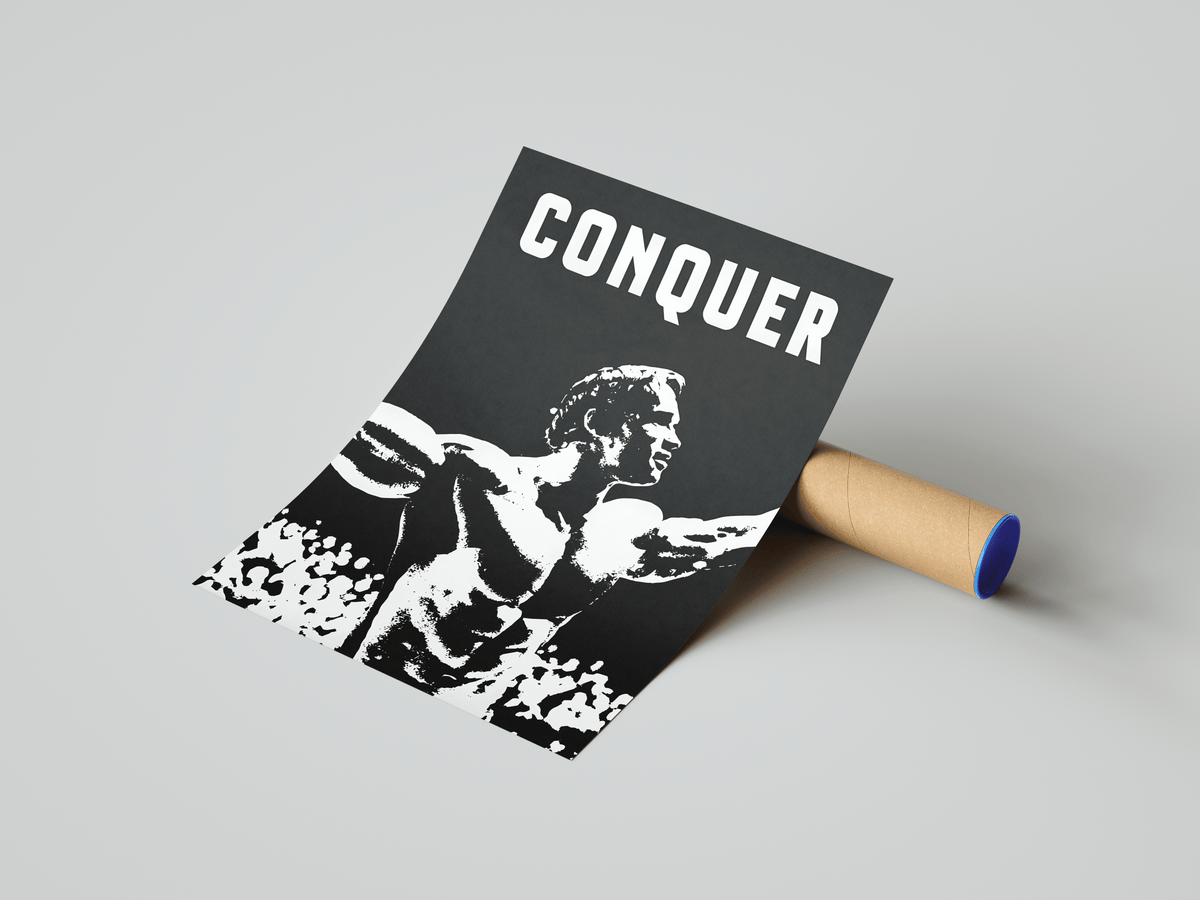 Arnold Conquer Poster - Posters, Prints & Wall Art | HYPE Posters