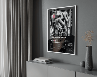 Asap Rocky 'At Long Last' Album Poster - Posters, Prints & Wall Art | HYPE Posters