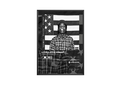 Asap Rocky 'Live Love A$ap' Album Poster - Posters, Prints & Wall Art | HYPE Posters