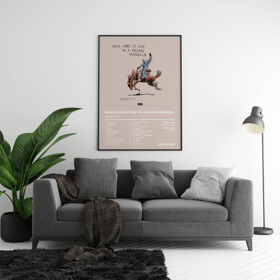 Bad Bunny 'Nadie Sabe Lo Que Va A Pasar Manana' Album Poster - Posters, Prints & Wall Art | HYPE Posters