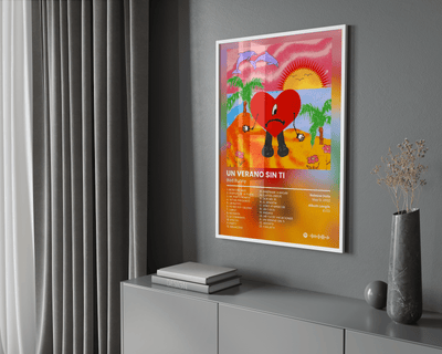 Bad Bunny 'Un Verano Sin Ti' Album Poster - Posters, Prints & Wall Art | HYPE Posters