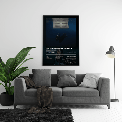 Billie Eilish 'Hit Me Hard And Soft' Album Poster - Posters, Prints & Wall Art | HYPE Posters