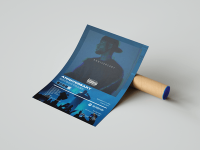 Bryson Tiller 'Anniversary' Album Poster - Posters, Prints & Wall Art | HYPE Posters