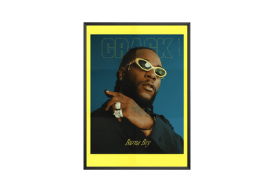 Burna Boy 'Crack Magazine' Poster - Posters, Prints & Wall Art | HYPE Posters