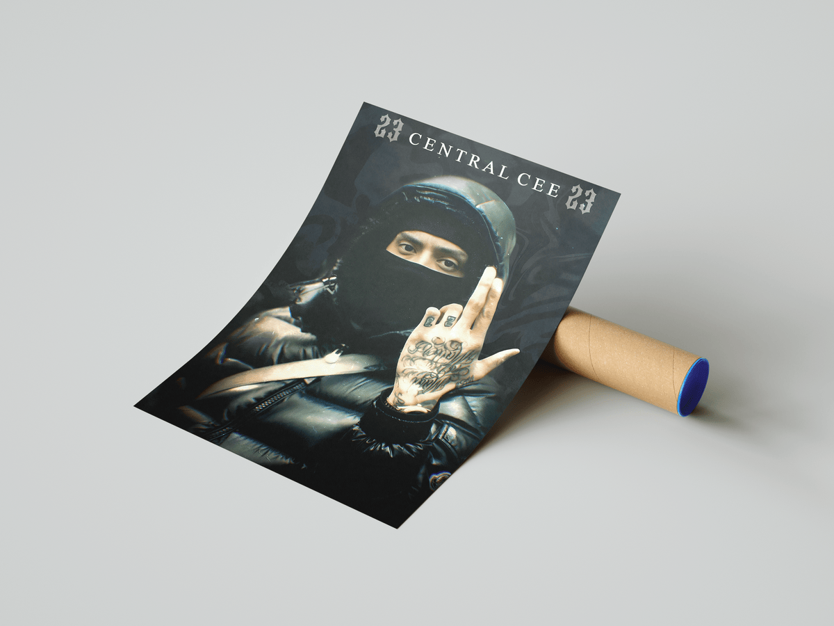 Central Cee '23' Poster - Posters, Prints & Wall Art | HYPE Posters