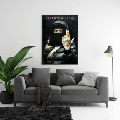 Central Cee '23' Poster - Posters, Prints & Wall Art | HYPE Posters