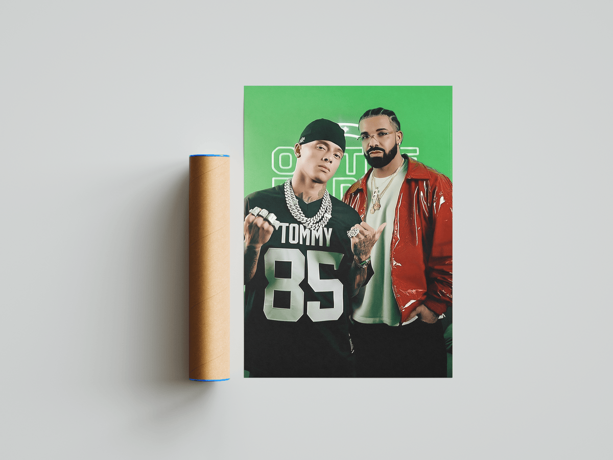 Central Cee & Drake Poster - Posters, Prints & Wall Art | HYPE Posters