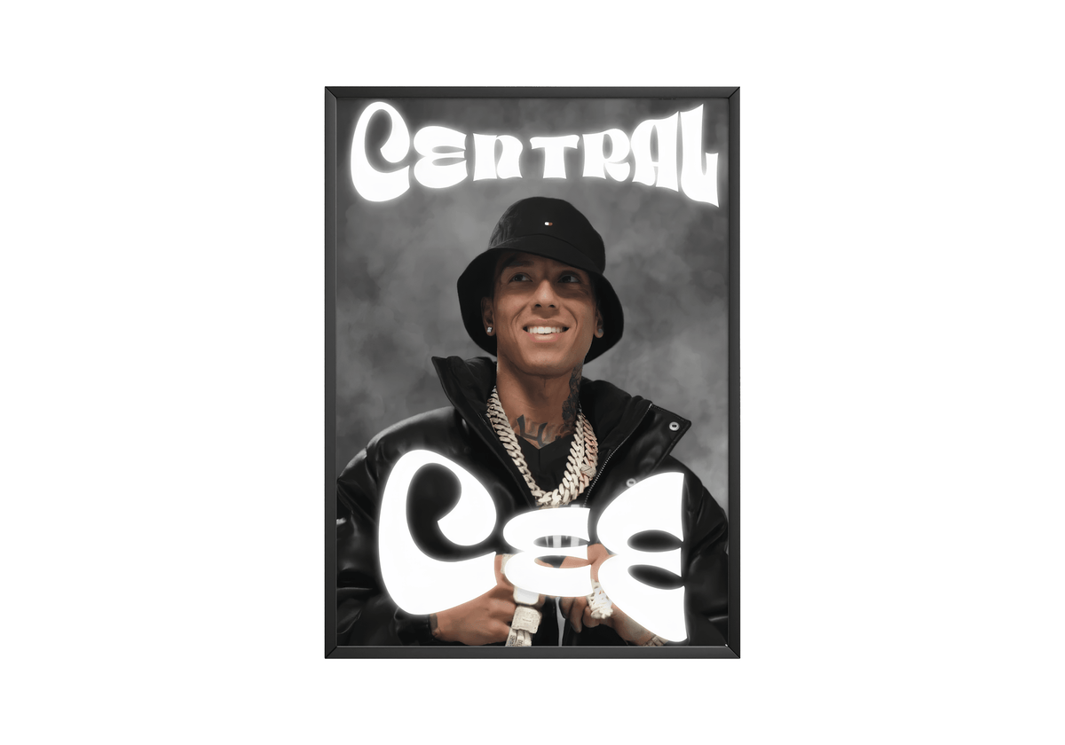 Central Cee 'Glow' Poster - Posters, Prints & Wall Art | HYPE Posters