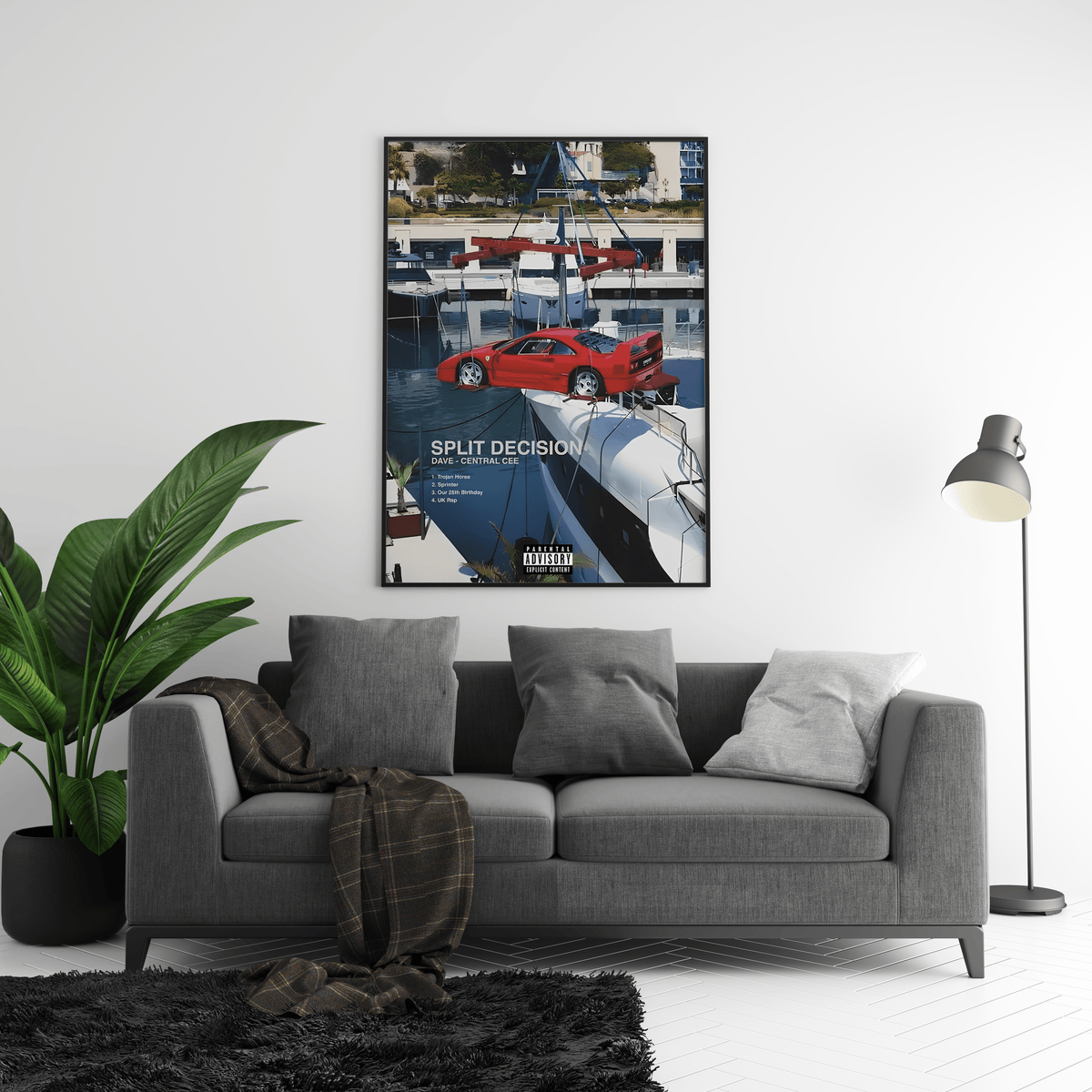 Central Cee Split Decision Poster - Posters, Prints & Wall Art | HYPE Posters