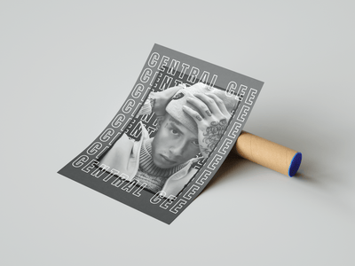 Central Cee 'Writing' Poster - Posters, Prints & Wall Art | HYPE Posters