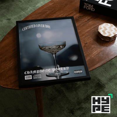 Champagne Poetry CLB Poster - Posters, Prints & Wall Art | HYPE Posters