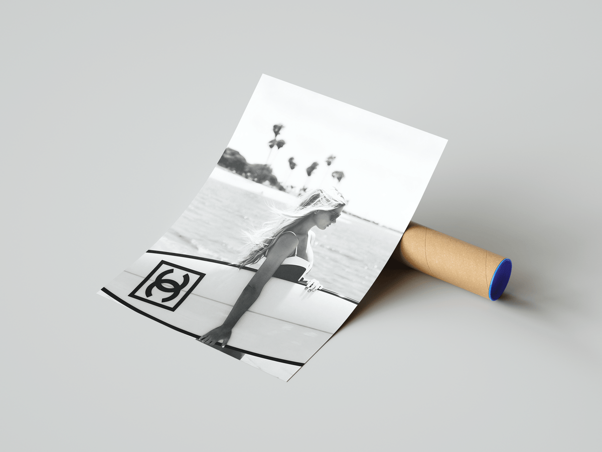Chanel Surf Poster - Posters, Prints & Wall Art | HYPE Posters