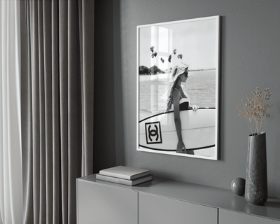 Chanel Surf Poster - Posters, Prints & Wall Art | HYPE Posters