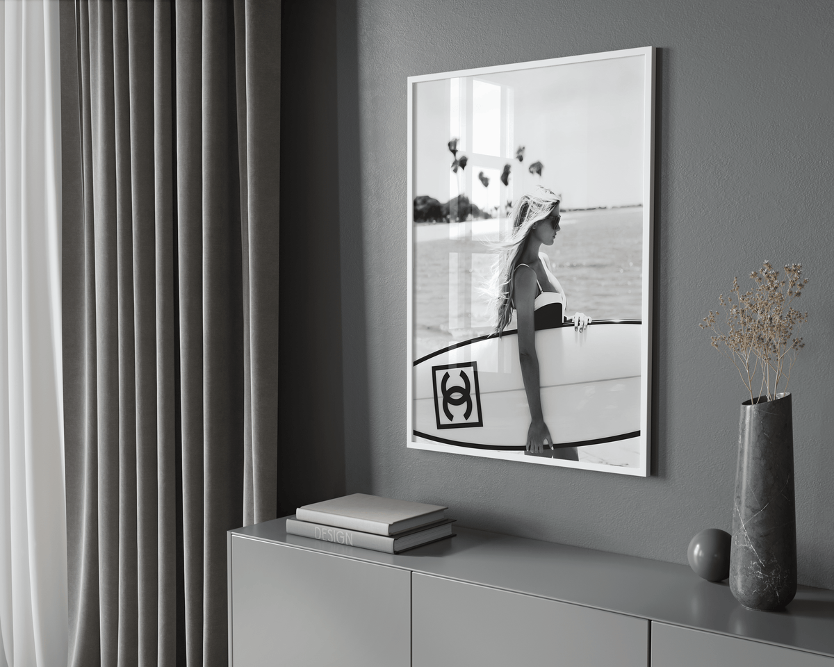 Chanel Surf Poster - Posters, Prints & Wall Art | HYPE Posters