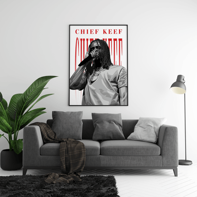 Chief Keef 'Fame' Poster - Posters, Prints & Wall Art | HYPE Posters
