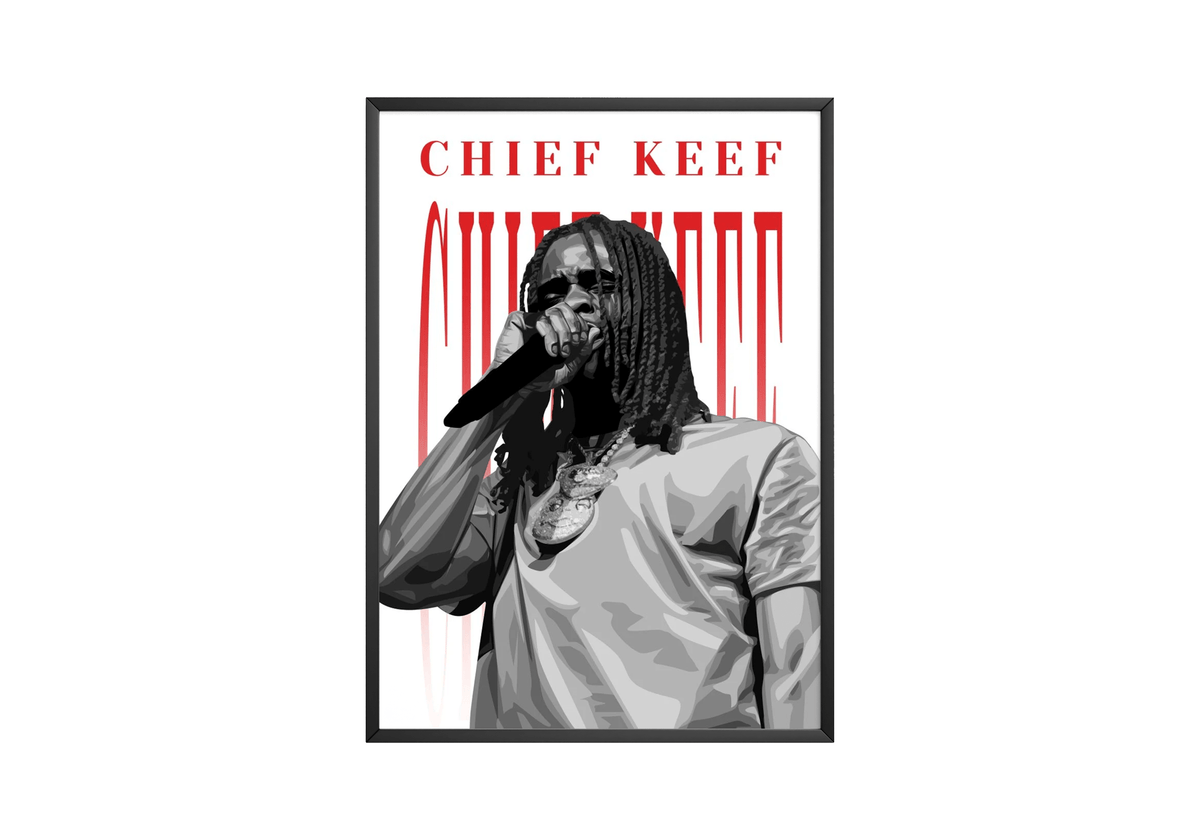 Chief Keef 'Fame' Poster - Posters, Prints & Wall Art | HYPE Posters