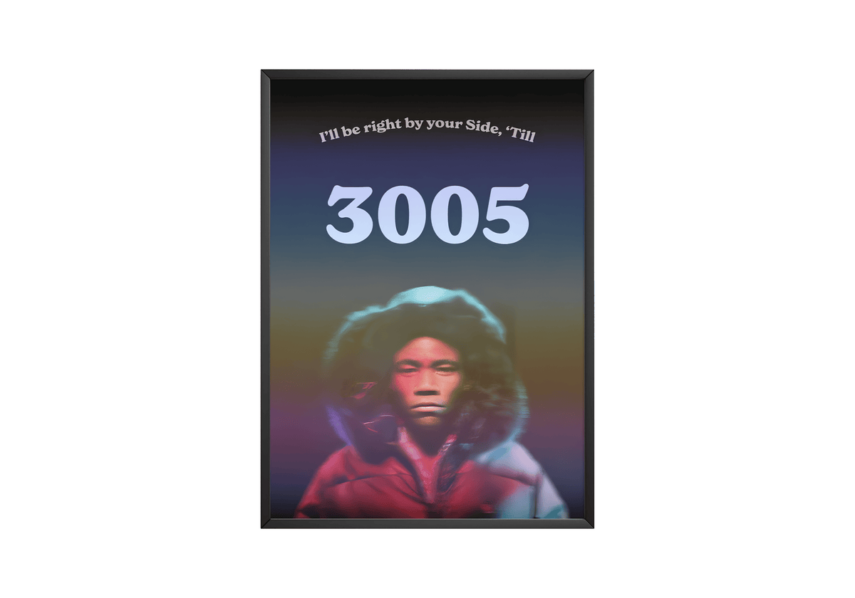 Childish Gambino '3005' Poster - Posters, Prints & Wall Art | HYPE Posters