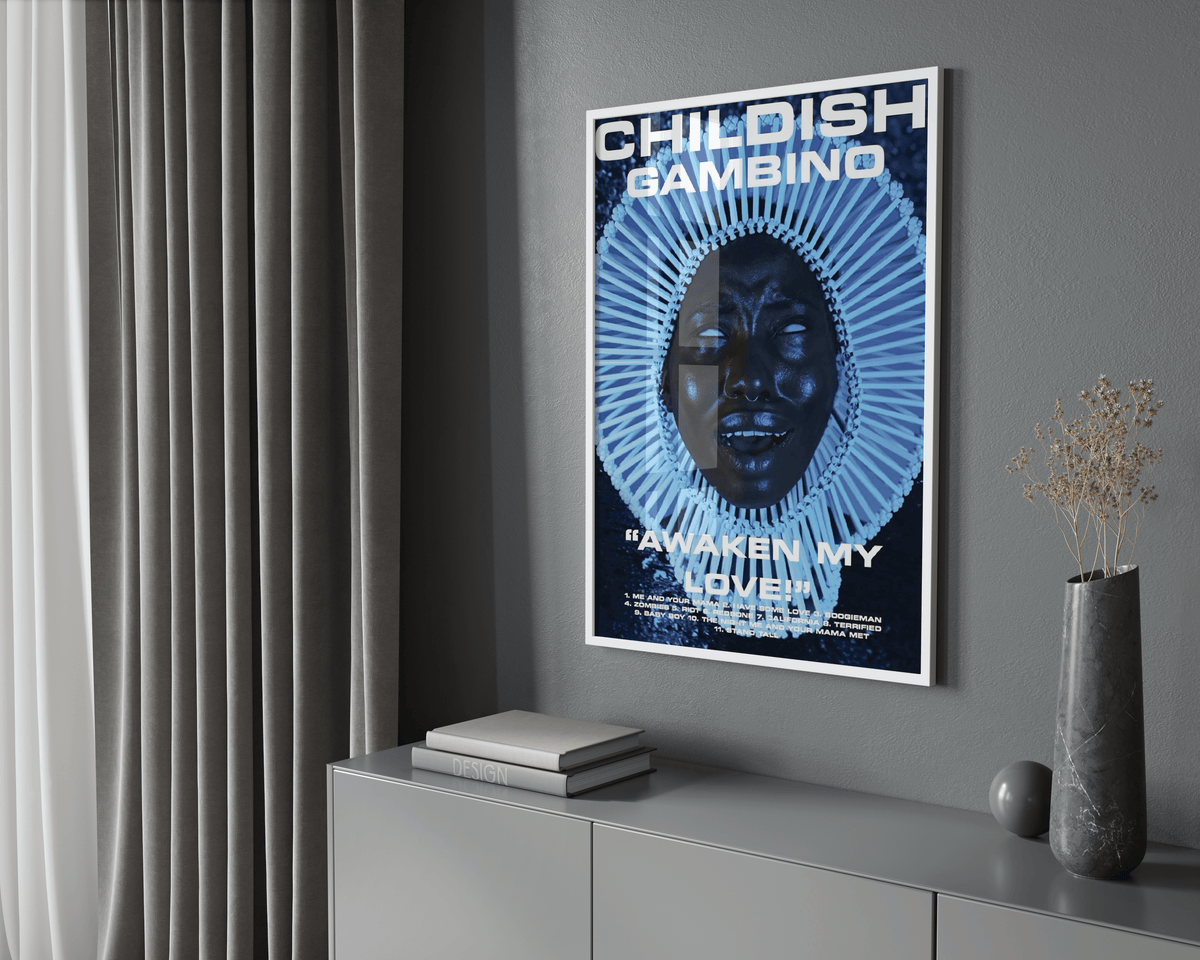 Childish Gambino 'Awaken My Love' Poster - Posters, Prints & Wall Art | HYPE Posters