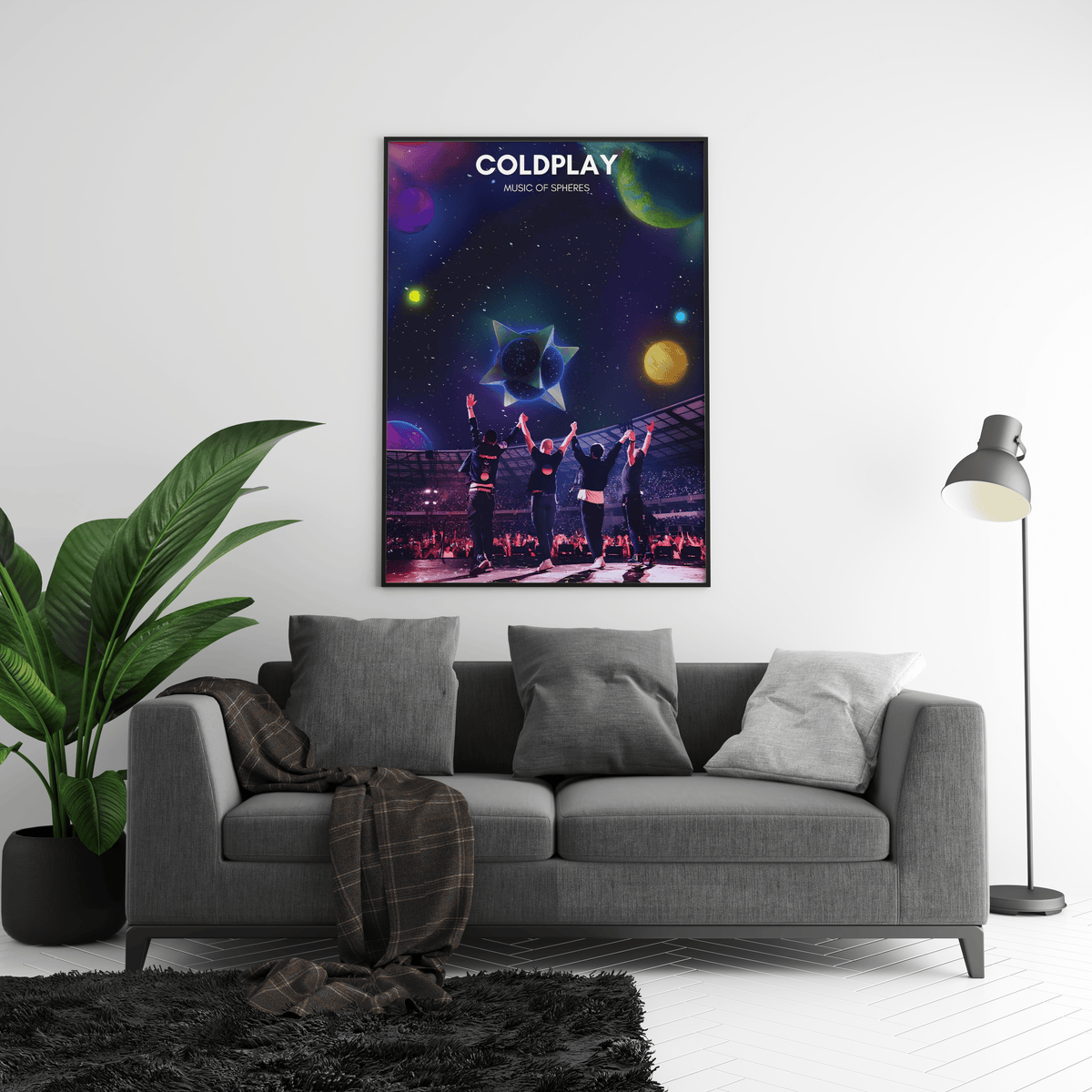 Coldplay 'Music Of Spheres' Poster - Posters, Prints & Wall Art | HYPE Posters