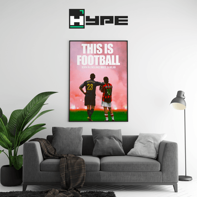 Costa & Materazzi 'This Is Football' Poster - Posters, Prints & Wall Art | HYPE Posters