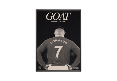 Cristiano Ronaldo 'GOAT' Poster - Posters, Prints & Wall Art | HYPE Posters