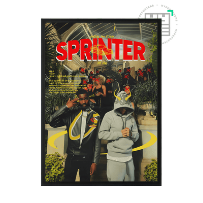 Dave & Central Cee Sprinter Poster - Posters, Prints & Wall Art | HYPE Posters